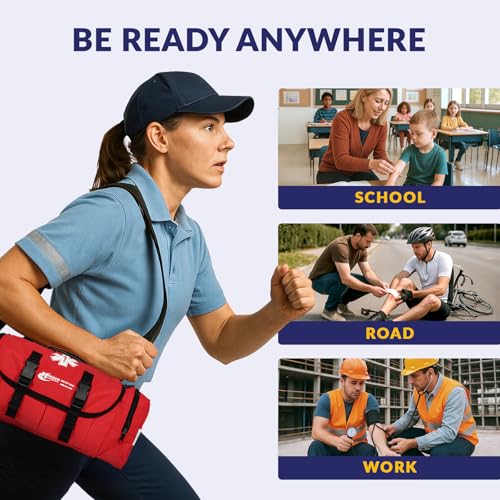 MFASCO 415-Piece Fully Stocked Trauma Bag
