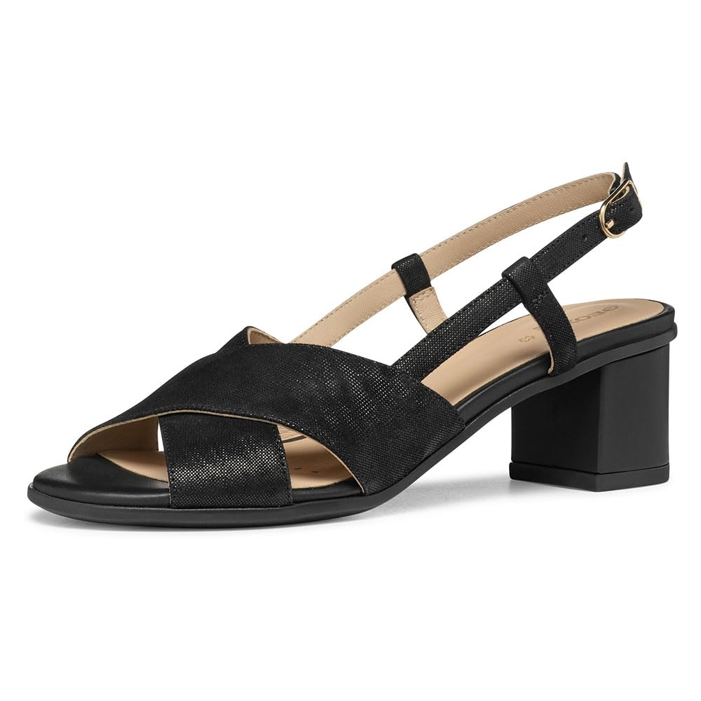 Geox D Aurely 50 A Sandalia TacónMujer