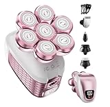 Electric Razors for Women, 5 in 1 Electric Shaver for Women, Cordless Painless Hair Remover for Legs Bikini Face Lips Hairs