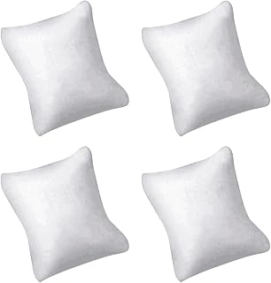 4pc-Velvet Small Bracelet/Watch Pillow Jewelry Displays (White)