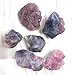HXSCOO 1pc Natural Pink Tourmaline Raw Rough Quartz Crystal Rock Healing Mineral Unicorn Stone Pegmatite Lepidolite Gemstone (Size : 1pc 20-40mm Random)