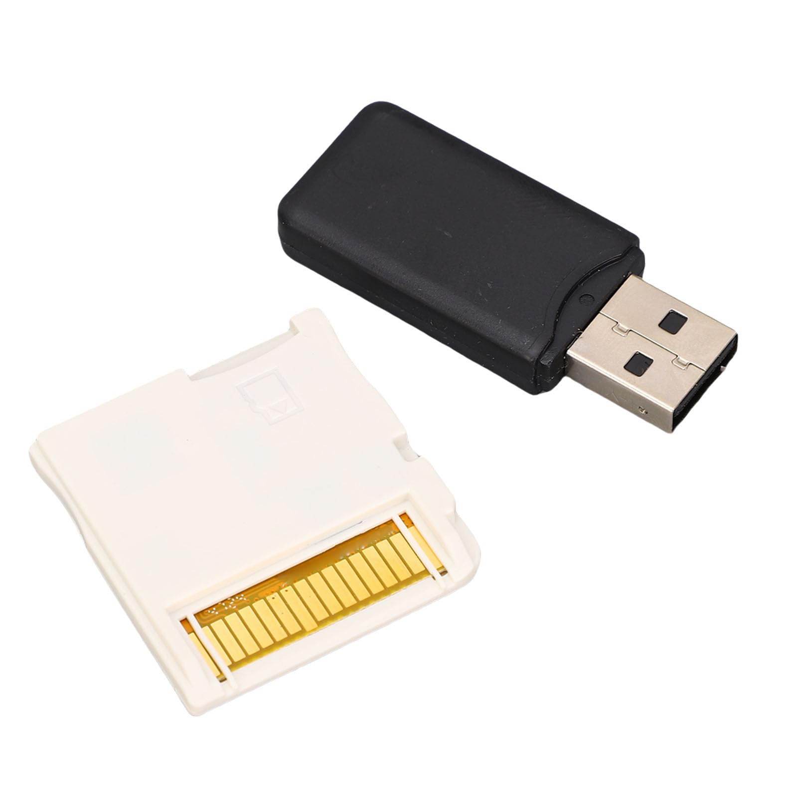 VBESTLIFE Video Game Flash Card, 2025 Nuove Schede Flash per Videogiochi ASIC CHIP Compatibili con la Serie NDS 2DS 3DS, Include Card Reader (WHITE)