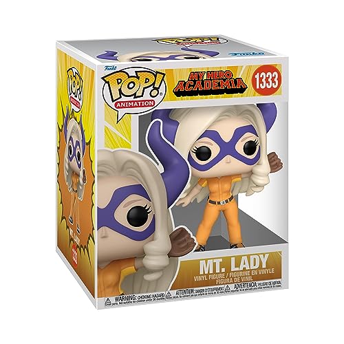 Funko Pop! Super: MHA HLB - MT. Mount Lady - (Baseball) - My Hero Academia - Figura de Vinilo Coleccionable - Idea de Regalo- Mercancia Oficial - Juguetes para Niños y Adultos - Anime Fans