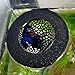 Betta Fish Tank Accessories, Aquarium Hammock, Floating Betta Hide, Betta Feeding Ring,Floating Aquarium Decorations (Black)
