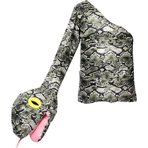 Casiler Costume De Serpent pour Enfants, Déguisement De Python Unisexe, Costumes De Jeux De Rôle d'animaux, Combinaisons De Spectacle pour Enfants pour Fête...