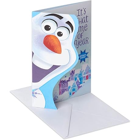 Disney Frozen Valentine's Day Cards with Stickers for Kids
