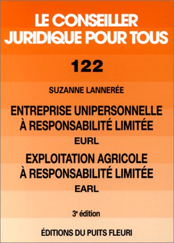 EURL et EARL, numéro 122, 3ème édition