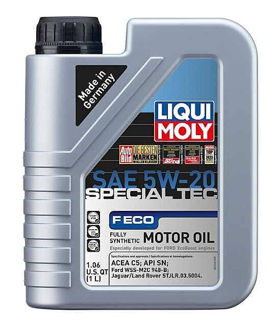 Liqui Moly Special Tec F ECO SAE 5W-20 | Fully Synthetic Motor Oil | 1 Liter | SKU: 2263 | Pack of 6