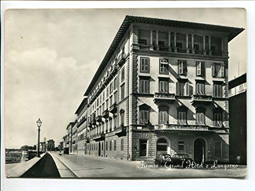 1957 Grand Hotel e Lungarno DEST. Foggia FG B/N VG ANIMATA auto furgone