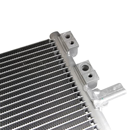 Image of TRQ A /C Condenser & Receiver Drier Assembly for 20-25 Chevrolet Silverado 2500 HD 20-25 Silverado 3500 HD 20-25 GMC Sierra 2500 HD 20-25 Sierra 3500 HD