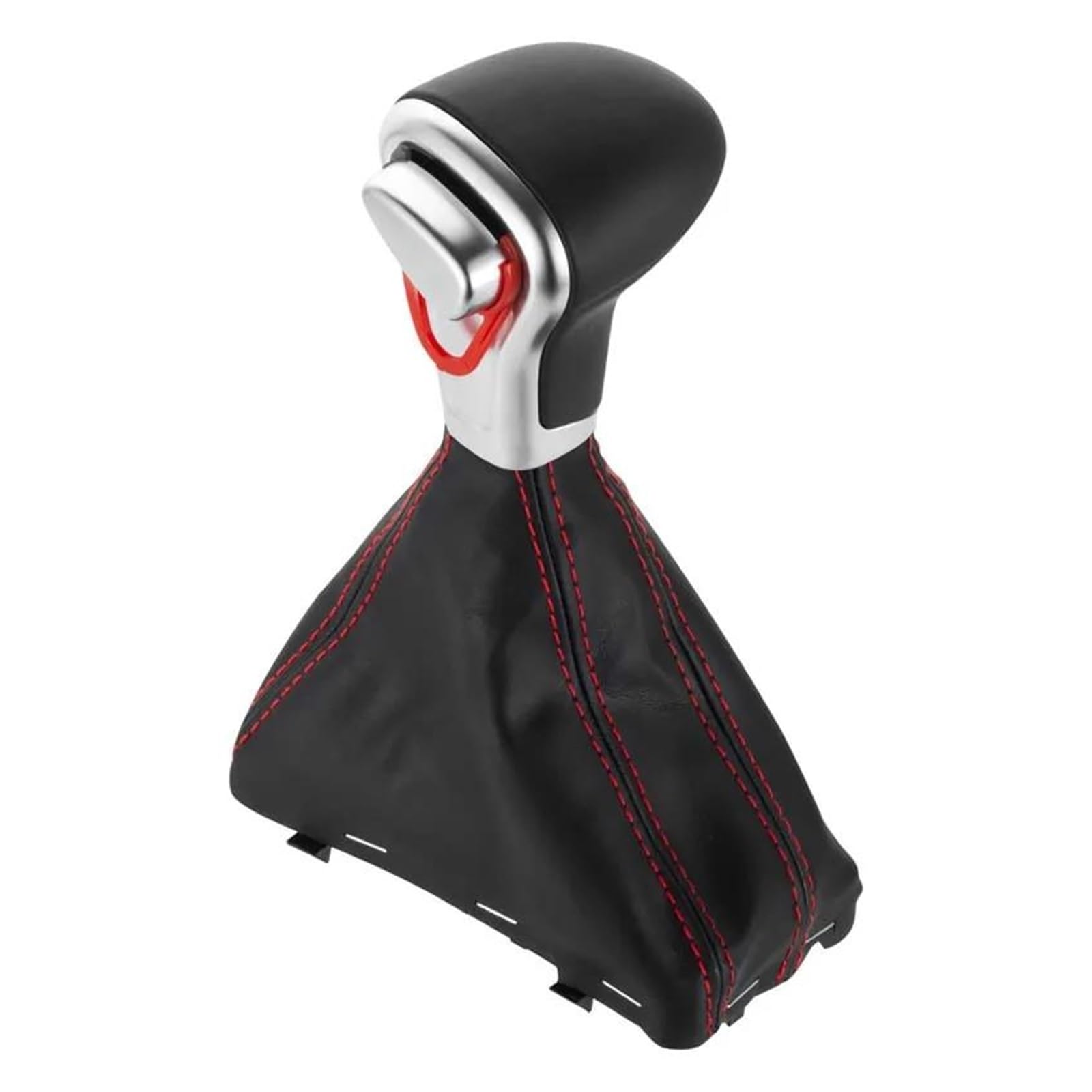 Zncojl Red Car Gear Stick Knob For Audi A4 B8 Q5 2009- At Car Gear Shift Knob Lever Change No Modification Requi