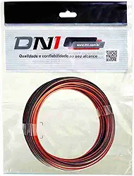 DNI P2X16BIC-15 Cabo Paralelo para Som Flexível, Bicolor, 2 x 16 mm² x 15 m
