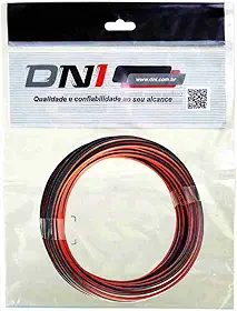 DNI P2X16BIC-15 Cabo Paralelo para Som Flexível, Bicolor, 2 x 16 mm² x 15 m