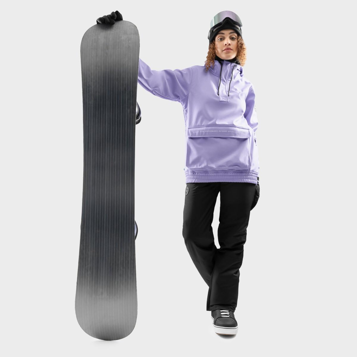 SIROKO - Spodnie Snowboardowe dla Kobiet Siroko P1-W Vader - XXS - Czarny