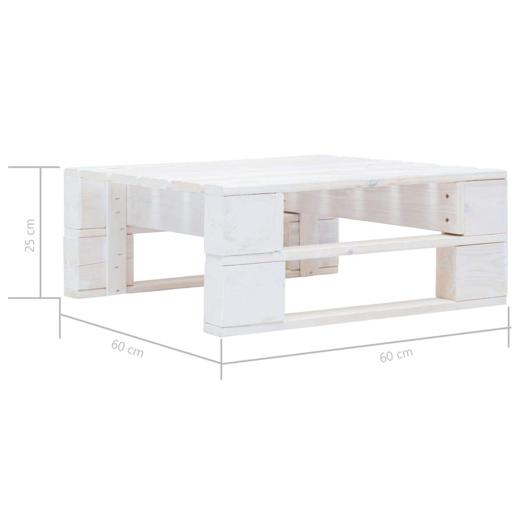 4-częściowy zestaw mebli ogrodowych z impregnowanego drewna sosnowego, sofa z palet z poduszkami do ogrodu, na taras lub do salonu, rustykalny design, trwały i łatwy w pielęgnacji