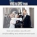 Roxio Easy VHS to DVD 3 Plus | VHS, Hi8, V8 Video to DVD or Digital Converter | Amazon Exclusive 2 Bonus DVDs [Windows Disc]
