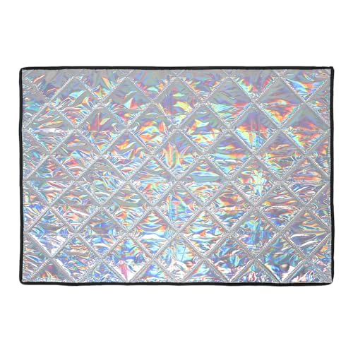 COOLHIYA Insulated Freezer Cover - 39''X27.5'' Refrigerator Dual-Sided Insulation With Laser Process - Outdoor Fridge Protective Blankets Appliance Guard For Winter Garage Storage