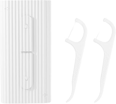 Automatic Portable Flosses Storage Case - VALINK Floss Dispenser Portable Storage Box Flossers for Adults,dental floss storage box