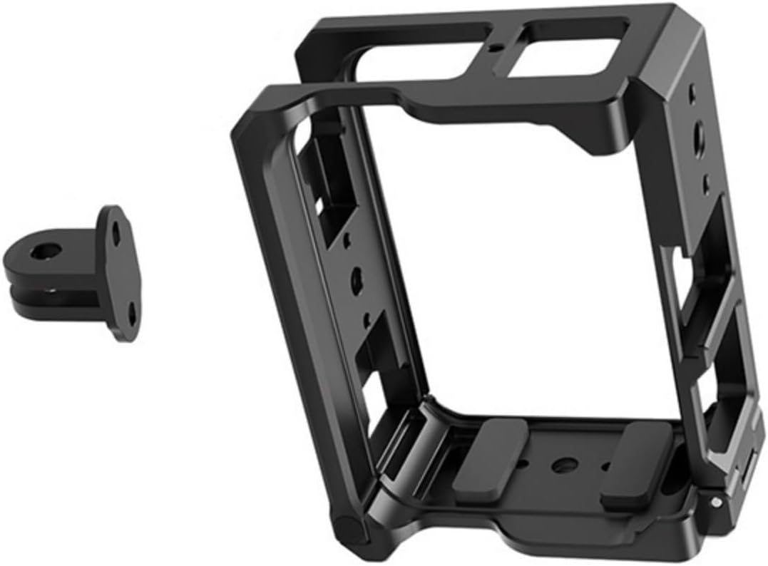Universally Simple Detach Mount for Sports Cameras Cage Featuring Mechanism and Flexible Positioning Quick Release Camera Cage