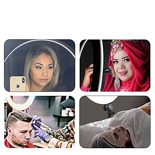FACAZ Produkte Kamera-Foto-Video-Beleuchtungs-Kit 18-Zoll-Ringlicht Handy-Kamera Selfie-Licht Schönheitsfülllicht… – Bild 6