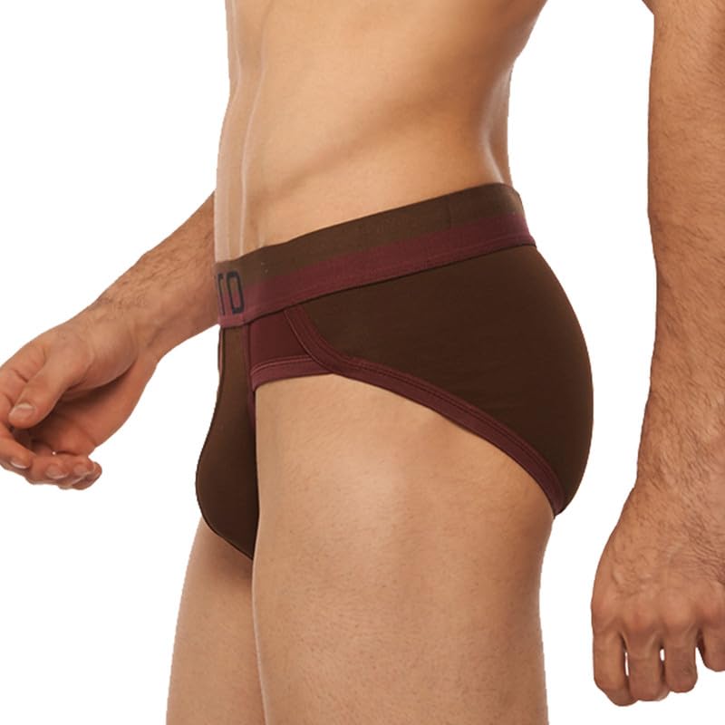 Image of Zoiro Men's Cotton Solid Brief Combo Pack |Colour's May Vary