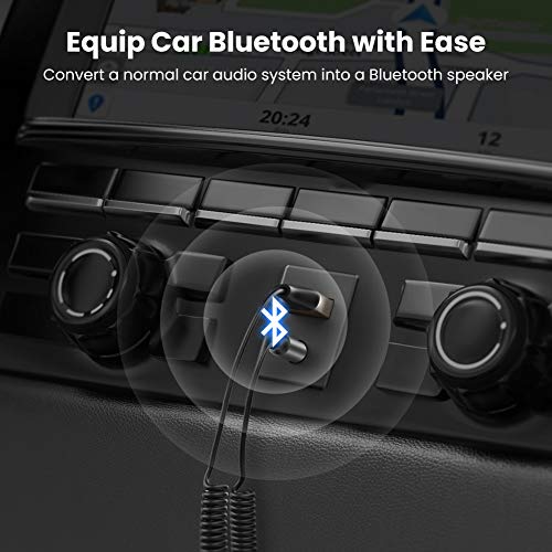 UGREEN Bluetooth 5.0 Ontvanger Auto USB Bluetooth met 3,5mm AUX Aansluiting en Ingebouwde Microfoon, Compatibel met Auto… - Image 3