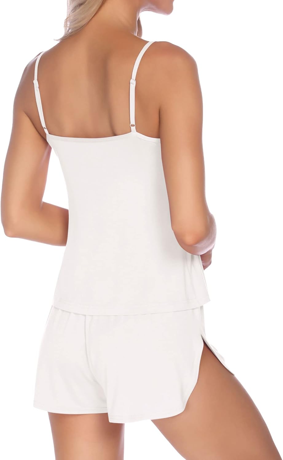 Senert Sexy Pajamas for Women Sleepwear Sexy Lingerie V Neck Pjs Cami Shorts Set Nightwear S-XXL - Image 7