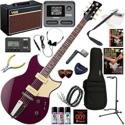 【セット品】YAMAHA エレキギター初心者入門 Pathfinder10とマルチエフェクターが入ってる完璧21点セット RSS02T/HML(ホットメルロー)