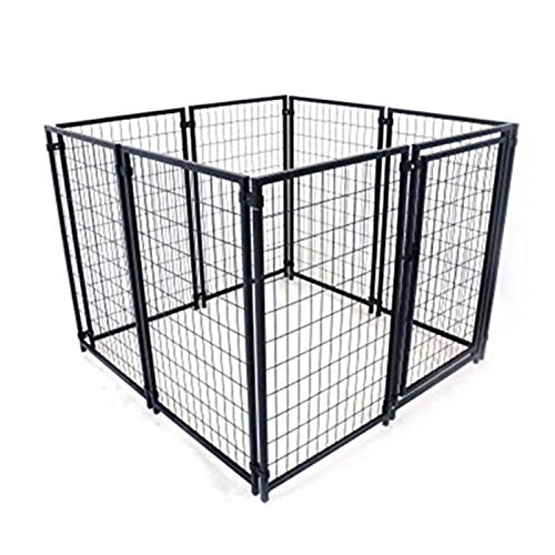 image for ALEKO DK5X5X4SQ Pet System DIY Box Kennel Dog Kennel Playpen Chicken C