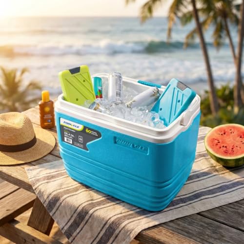 Image of Pinnacle Ice Bricks 350 ML (Pack of 2) | Ice Pack for Ice Box | Leakproof Cold Pads | Reusable Long Lasting Freezer Ice Blocks | Cooler Accessory for Camping, Travel & Picnic
