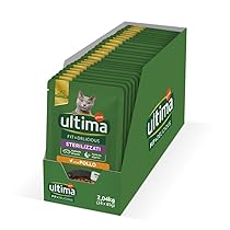 Ultima Cibo Umido per Gatti Fit & Delicious con Pollo: 24 Buste da 85g