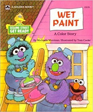 Clr Story-Wet Paint Ss Get Rdy (Sesame Street Get Ready)