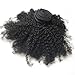 Luwigs Afro Kinky Curly 4B 4C Hair Extensions One Bundle Hair Weave Human Hair Bundles Afro Kinkys Curly Hair Bundles Natural Color (12 inches, Afro Kinky Curly 4B 4C)