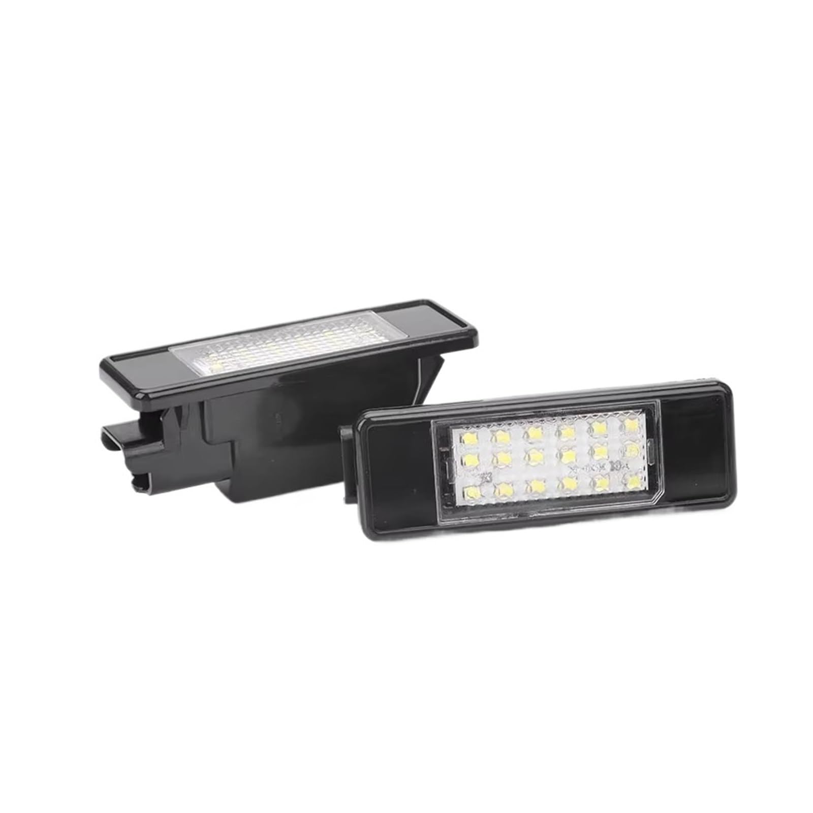 Luz de matrícula para Citroen C4 C3 C5 C2 C6 C8 lámpara de placa 18LED repuesto 8