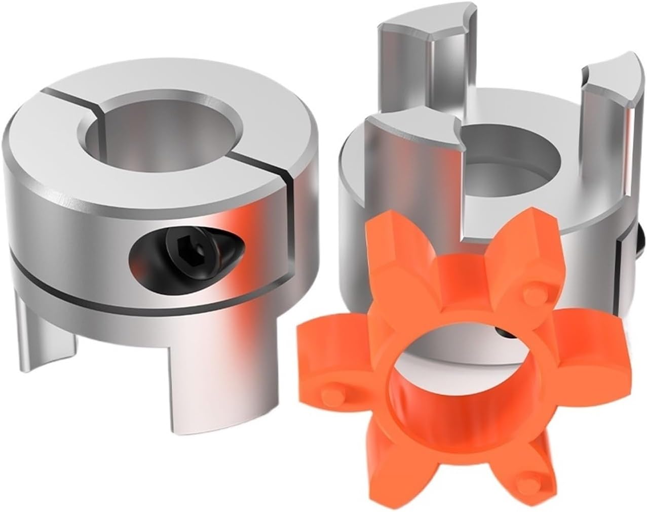 Plum Flexible Shaft Coupling D55L66 Coupler Elastic Spider 4 Jaws Stepper Motor Connector CNC 12/14/15/16/18/19/20/22/25/28/30 mm(19x25)