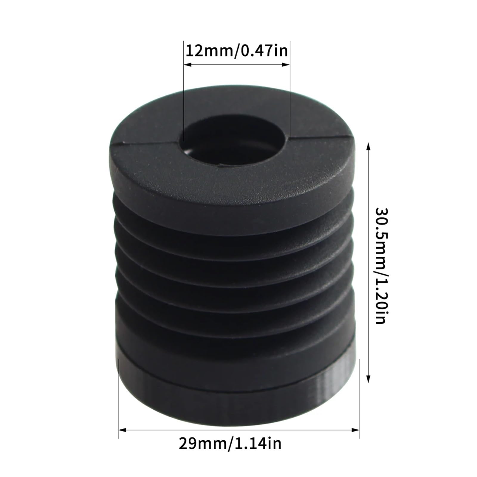tianwandong Do K1 Max Antywibracyjne nóżki Uniwersalna gumowa stopka Antypoślizgowa gumowa podkładka amortyzująca Części do drukarek 3D(12pcs)