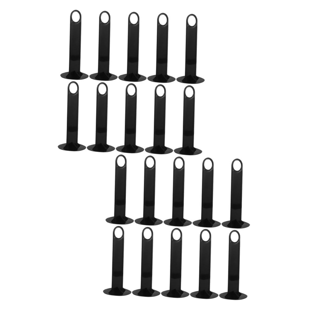 Hemobllo 20 Pièces Support Rangement Entraînement Disc Cone Holder Plastique Porte-cônes Portable Football