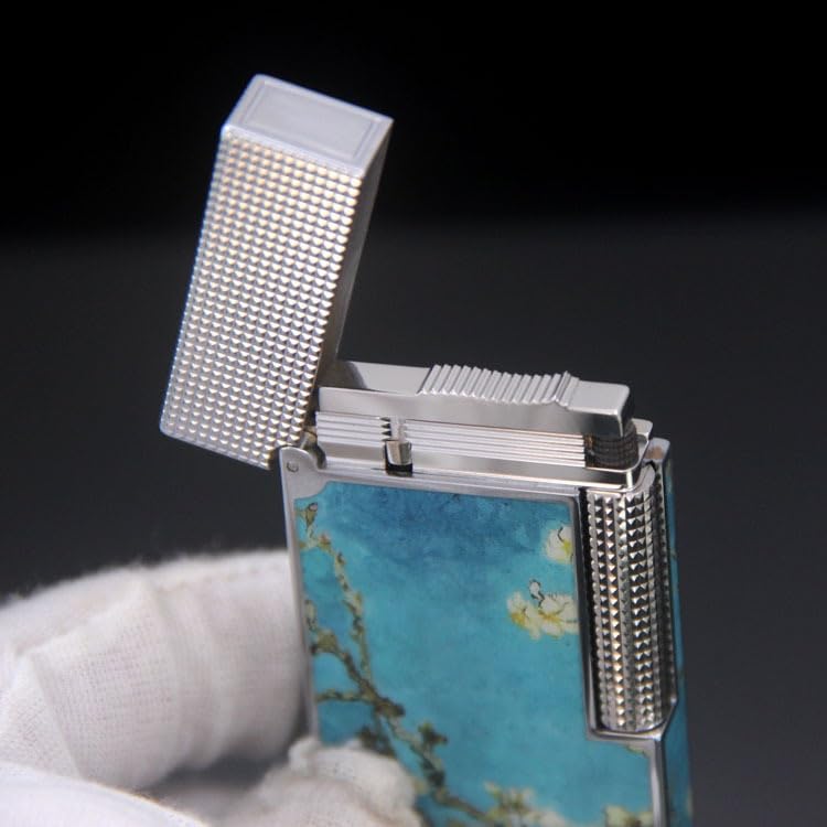 Encendedor clásico ajustable de cobre y resina miniatura 4