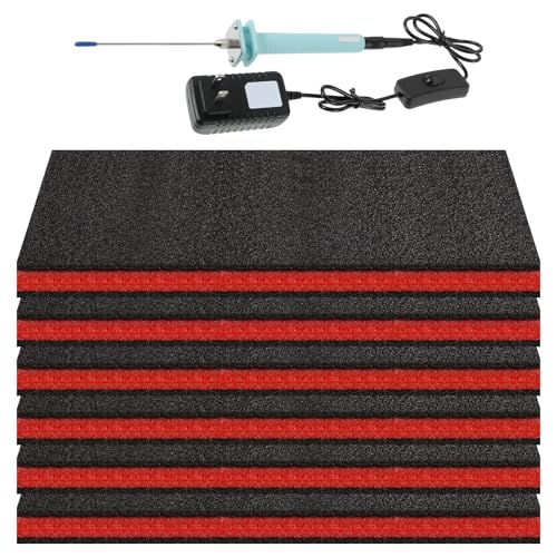 6 Pack Foam Inserts for Tool Box Organizer