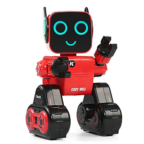 Hi-Tech Wireless Interactive Robot RC Robot Toy for Boys, Girls, Kids, Children (Red)