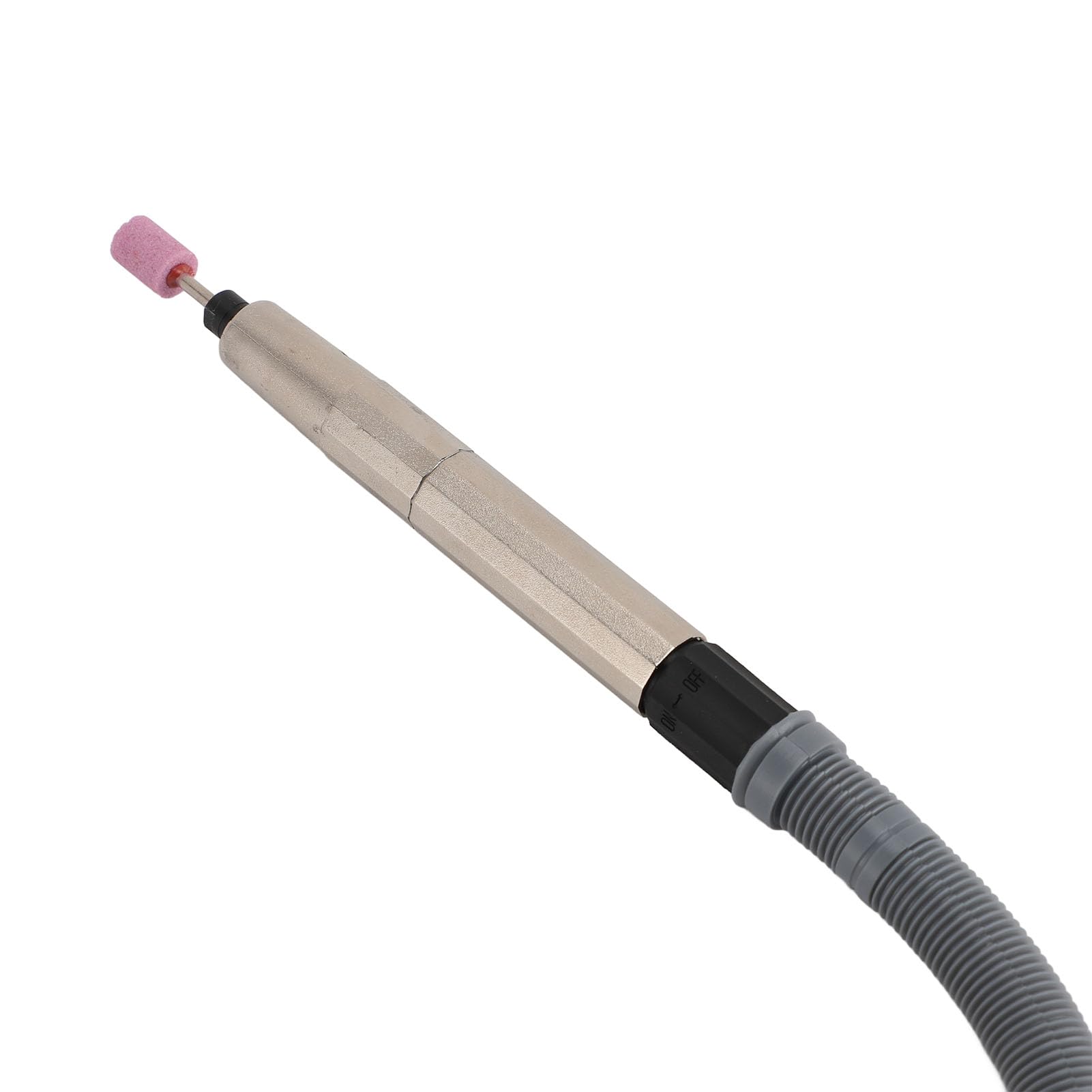 Pneu Scribe Engra mit M3-Spannfutter, Luft-Engra-Stift-Set, 65.000 U/min Geschwindigkeits-Engra-Werkzeug mit NPT1/4-Zoll-Schlauchschnittstelle, tragbarer Luft-Stabschleifer für