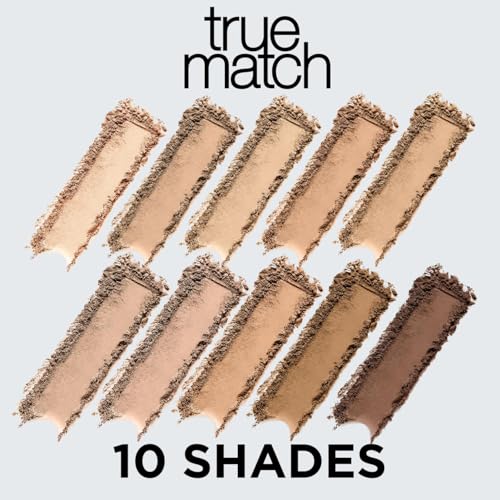 L'Oréal Paris Powder Foundation, Super-Blendable, With Hyaluronic Acid, Light Texture for a Flawless Finish, True Match Perfecting Powder, C1 - Image 5