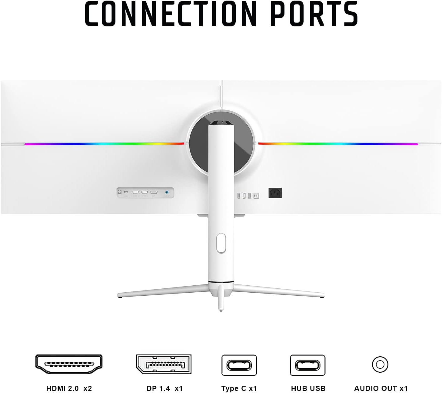 Itek Monitor GGF - 43.8 Pollici, Piatto, Risoluzione DFHD 3840x1080 UltraWide, Pannello IPS (ADS) da 120Hz, Schermo 32:9, Risposta 1ms MPRT, Collegamenti 2xHDMI e DP, Type-C, HDR, Adapt Sync Itek Monitor GGF - 43.8 Pollici, Piatto, Risoluzione DFHD 3840x1080 UltraWide, Pannello IPS (ADS) da 120Hz, Schermo 32:9, Risposta 1ms MPRT, Collegamenti 2xHDMI e DP, Type-C, HDR, Adapt Sync