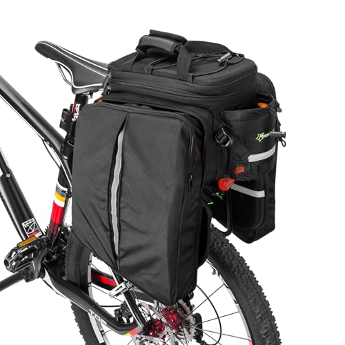 Amazon.co.jp: ROCKBROSリアバッグ 自転車 パニアバッグ 自転車サイド 
