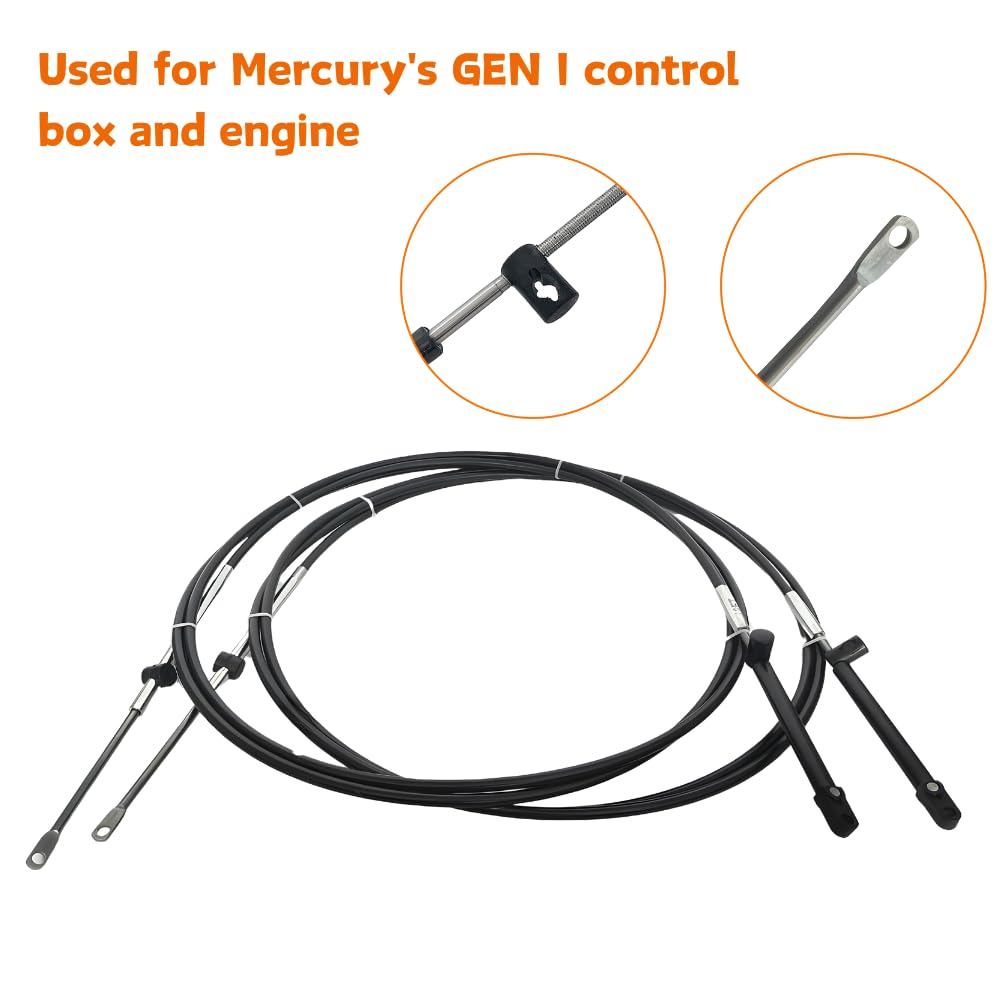 Câble D’accélérateur Et De Vitesses Mercury – Gen I – 850716A22 – Neuf