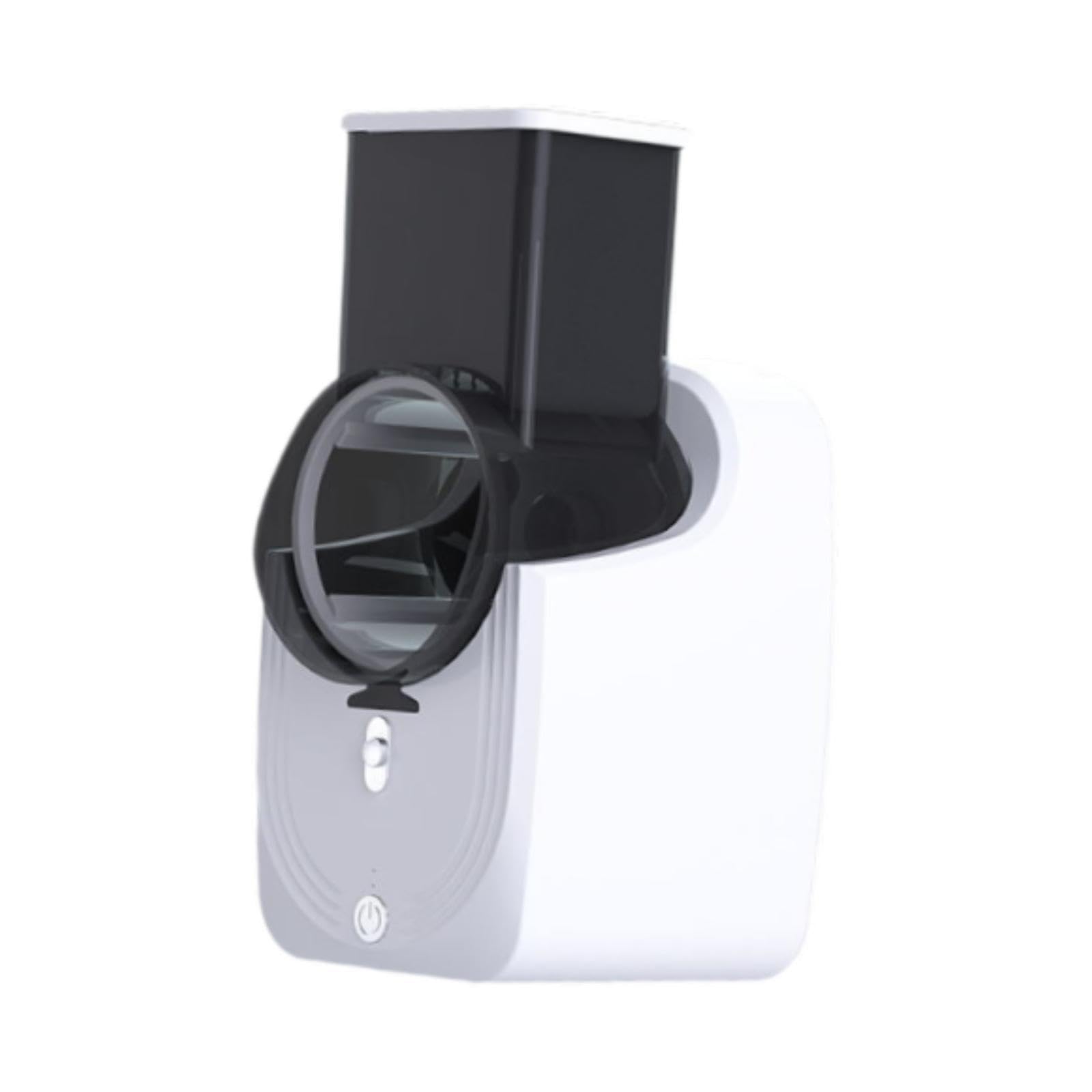 Rallador Eléctrico Cortadora Rebanadora de Verduras y Frutas con de Acero Inoxidable y Material Resistente Adecuado para Cocina, Negro, Individual
