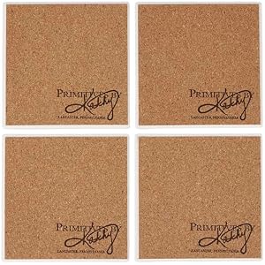 Primitives by Kathy Retro Snowmen Coaster Set