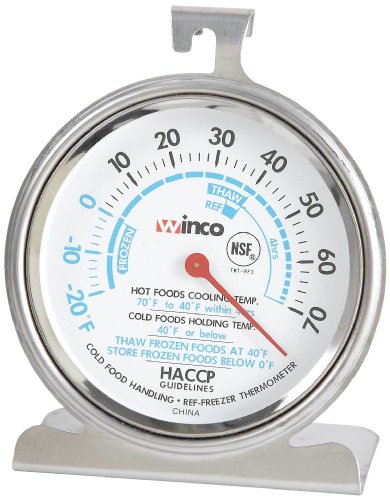 Winco Freezer/Refrig Thermometer, 3