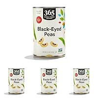 Vista 4 de 365 by Whole Foods Market, Frijoles de Carita Sin Sal Añadida, 15.5 oz