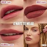 Maybelline Super Stay Teddy Lip Tint, Long Lasting Matte Lipstick For Up To 12HR Wear, Kneehigh, 1 Count - Image 4